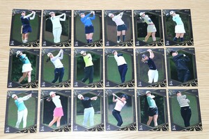 2023 JLPGA TOP PLAYERS 女子ゴルフ カード レギュラーカード 全89枚 渋野日向子 吉田優利 安田祐香 西村優菜 など