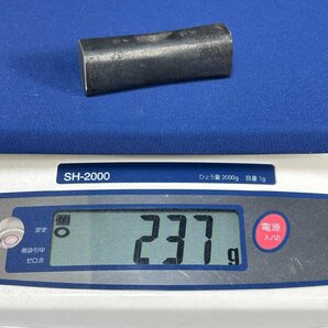 【道心斎正行作】黒仕上：四角玄能『重量237g：60匁』※全長約73mm 世界の職人が憧れる官能的玄翁職人！【新品】の画像10