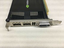 【中古/動作保証動作保証（DQ10ベンチ確認済）】（管：G112）nVIDIA QUADRO K4000/ GDDR5/ 3GB/ DVI / DisplayPort×2/ ビデオカード_画像3