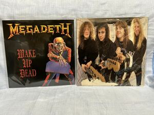 Metallica/GARAGE DAYS Megadeth/Wake Up Dead レコード　アナログ