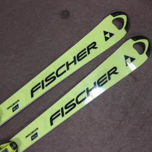  フィッシャー 2023-2024 FISCHER WORDCUP SL MEN M-PLATE FIS STANDARD 165cm + RC4 Z17 FREEFLEX ST 非常に綺麗な中古の画像1