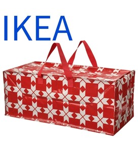IKEA Ikea my back shopping bag L zipper attaching high capacity IKEA VINTERFINT Ikea vi nteru fins to free shipping unused ③
