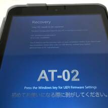 【ジャンク】【リカバリーエラー】8インチタブレット PC Windows8.1 アスコン AT-02 32GB ★匿名配送★ (778)_画像2