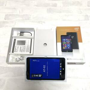 【ジャンク】【通電確認済み】【初期化出来ない】8インチタブレット PC Windows8.1 アスコン AT-02 32GB ★匿名配送★ (520)