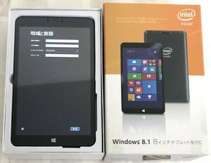 ★送料無料★未使用品★8インチタブレット PC Windows8.1 アスコン AT-02 32GB ★即日発送