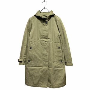 ●洗濯プレス済み● traditional weatherwear トラディショナルウェザーウェア フーデットミリタリーコート size34 【1942】