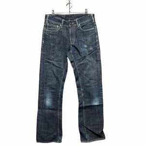 * стирка Press завершено * BIGJOHN Big John атмосфера * распорка Denim брюки w30 дюймовый (78cm)[1955]