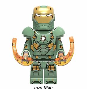 1体　アイアンマン　マーベル アベンジャーズ　ミニフィグ LEGO 互換 ミニフィギュア　ブロック p