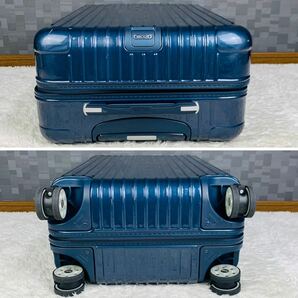 【美品】RIMOWA リモワ SALSA DELUXE サルサデラックス 58L 4輪 MW TSAロック ヨッティングブルー 青〜紺色 チェックインM キャリーケースの画像5