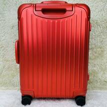 現行【美品】RIMOWA リモワ ORIGINAL オリジナル CABIN キャビン 35L 機内持ち込み SCARLET スカーレット レッド 赤 スーツケース キャリー_画像4