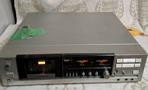 通電確認済 TRIO トリオ KX-900 カセットデッキ オーディオ機器 中古 現状品 