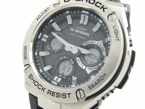 1円◆稼働◆ カシオ GST-W110 ジーショック ブラック ソーラー メンズ 腕時計 L48901