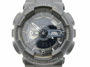 1円◆稼働◆ カシオ GA-110 G-SHOCK デジタル クオーツ メンズ 腕時計 K35105