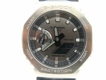 1円◆稼働◆ カシオ GM－2100 G-SHOCK シルバー クオーツ メンズ 腕時計 K32704_画像1