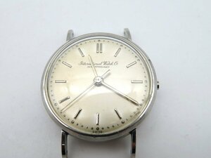 1円■ジャンク■ IWC シャフハウゼン ホワイト 手巻き レディース 腕時計 M584