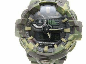 1円◆稼働◆ カシオ GA-700CM ジーショック ブラック クオーツ メンズ 腕時計 K38003