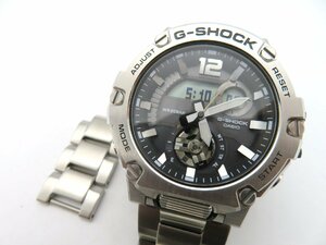 ☆1円◇稼働◇　カシオ　GST-B300　G-SHOCK　グレー　ソーラー　メンズ　腕時計　コマ3　J58202