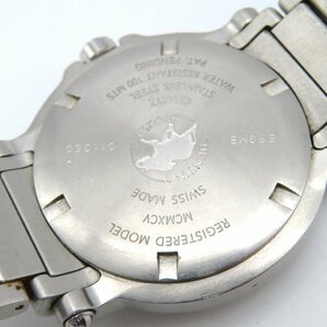 1円◆稼働◆ ハンティングワールド SPORTAGE ブラック クオーツ メンズ 腕時計 K73607の画像3