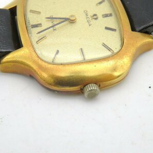 1円◆稼働◆ オメガ デビル ゴールド 手巻き ユニセックス 腕時計 K76703の画像2