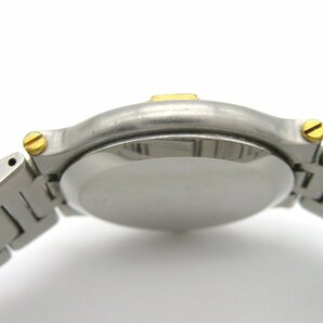 1円■ジャンク■ グッチ 9000M ゴールド クオーツ ユニセックス 腕時計 K76308の画像5