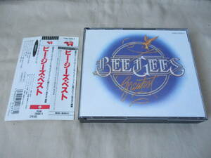 BEE GEES Greatest(ビー・ジーズ・ベスト) ’87(original ’79) 国内初CD化 帯付 ２枚組 全２０曲