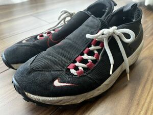 NIKE ナイキ Air FootScape フットスケープ オリジナル ブルズカラー 黒/赤26cm 