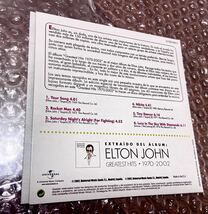エルトン・ジョン　Elton John スペインプロモ特製CD 6曲　プロモオンリー 非売品　2002年　ELTON2002-2 SPAIN promo only CD_画像3