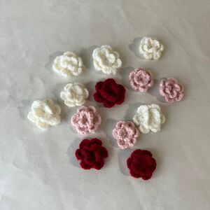 ハンドメイド お花モチーフ ハンドメイド かぎ針編みの花モチーフ