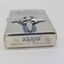 【未使用】1000円～ZIPPO/ジッポー SILVER Cross LIMITED EDITION №0663 ケース付 (5709)_画像7