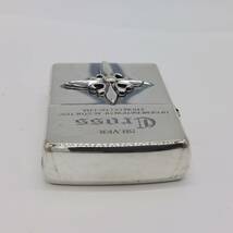 【未使用】1000円～ZIPPO/ジッポー SILVER Cross LIMITED EDITION №0606 ケース付 (5710)_画像6