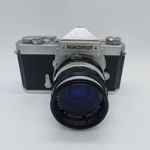 ★Nikon ニコン Nikomat ニコマート FTN NIKKOR-H Auto 1:2. f=50mm 一眼レフ フィルムカメラ シャッター可能 ジャンク (5859)_画像1