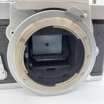 ★Nikon ニコン Nikomat ニコマート FTN NIKKOR-H Auto 1:2. f=50mm 一眼レフ フィルムカメラ シャッター可能 ジャンク (5859)_画像9