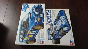 TAMIYA製1/24スバルインプレッサWRC 1/20タイレルP34中古