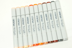 copic コピック スケッチ E・YR・R・N系 11本