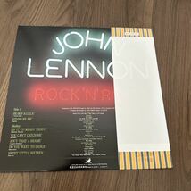 希少税表記あり帯付LP!! JOHN LENNON ジョン・レノン ROCK'N'ROLL ロックンロール EAS-80175 レコード ビートルズ BEATLES 洋楽_画像3