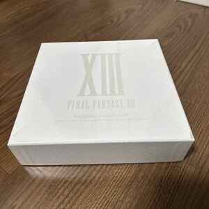  rare shrink attaching unopened equipped CD!! Final Fantasy FINAL FANTASY XIII soundtrack the first times production limitation record TGCS-6020~4 game music 