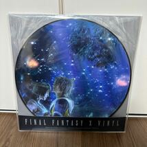 美品希少ピクチャー盤2LP!! FINAL FANTASY ファイナルファンタジー X 10 ゲーム音楽 サントラ 植松伸夫 スクエアエニックス SQEX-10886～7_画像1