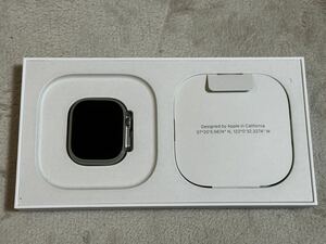 【★1円スタート★】 Apple Watch Ultra 2Cellularモデル チタニウム 49mm オーシャンバンドオレンジ