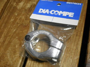  silver silver MX1500N φ25,4mm sheet clamp DIA-COMPE diamond competition Old BMX for reprint new goods unused OLDBMX dia competition 