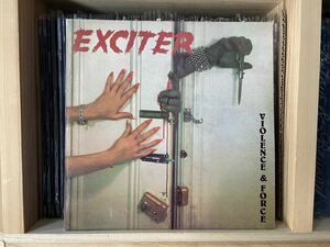 EXCITER / Violence & Force / 輸入盤中古LP / Metal / クボタタケシ