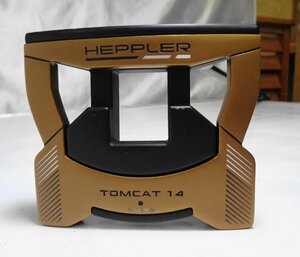 中古美品★PING ピン HEPPLER TOMCAT14 パター（黒ドット）★34in★ヘッドカバー付属