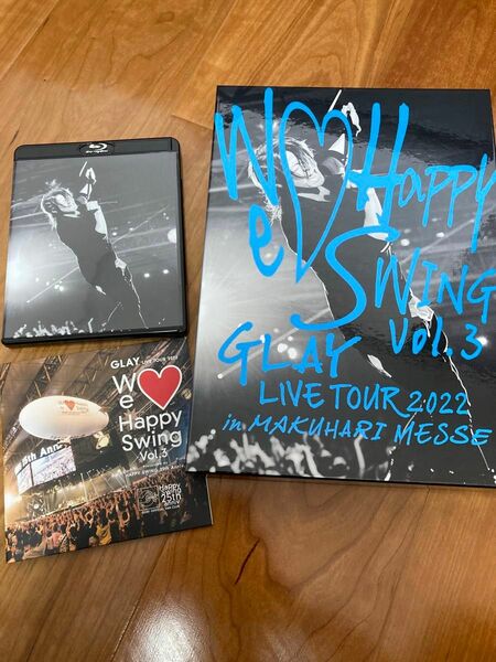 Blu-ray GLAY 2022 ～WeHappy Swing～ Vol.3 G-DIRECT限定盤 SPECIAL BOX