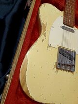 Select Capacitor abd BeldenWier Custom Relic Old Blond Telecaster _画像4