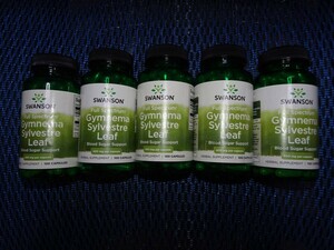  time limit is 2026 year on and after. long thing! complete unopened! free shipping! anonymity delivery!s one son gymnema 400mg100 Capsule gymnema sill be start ×5