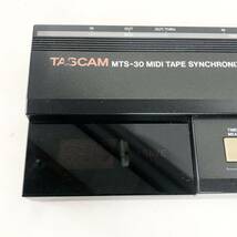 TASCAM タスカム MTS-30 MIDI TAPE SYNCHRONIZER アダプター付き PS-M30 シンクロナイザー_画像3