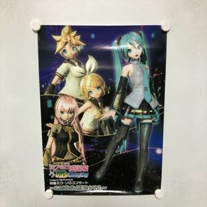 A69584 ◆初音ミク ミクの日感謝祭 B3サイズ ポスター 送料350円 ★5点以上同梱で送料無料★