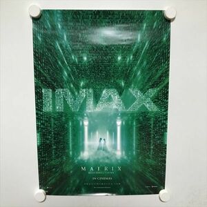 A70353 ◆マトリックス　IMAX特典 A3サイズ ポスター ★5点以上同梱で送料無料★