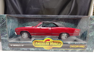  american muscle 1/18 67 Chevrolet she bell L78 CHEVELLE