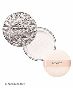  new goods *COSME DECORTE cosme Decorte loose powder 07 nude matte snow! transparent feeling. exist see-through mat. white *