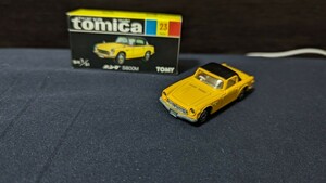 23 ホンダ s800m 白シート 輸出 Pocket CARS トミカ 黒箱 